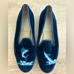 Stubbs & Wooton Velvet Slippers